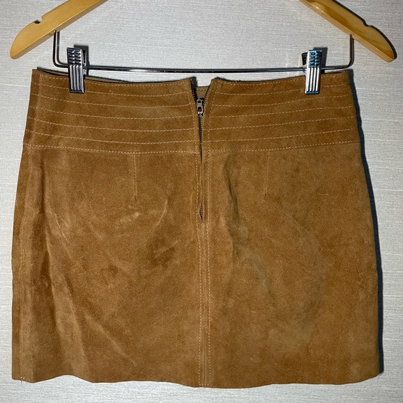 Free People Modern Love Suede Skirt | Size 2 - Picture 5 of 5